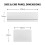 Modern Acrylic Bath Panel Pack Set Side End Gloss White 1700 Bathroom 4