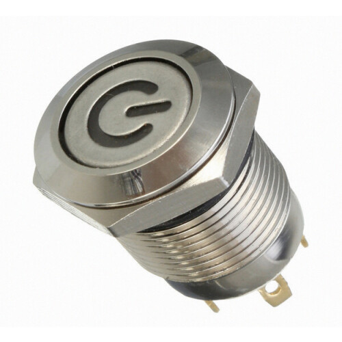 12V 4 Pin Led Metal Push Button Switch Momentary Power Switch Waterproof_Surprise Gift 2