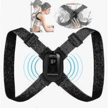 Smart Posture Corrector Brace with Vibration Reminder, Adjustable Back Support