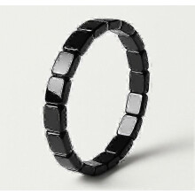 Hemys Hematite Bracelet For Men - Fashion Hematite Bracelets For Men Daily Wear