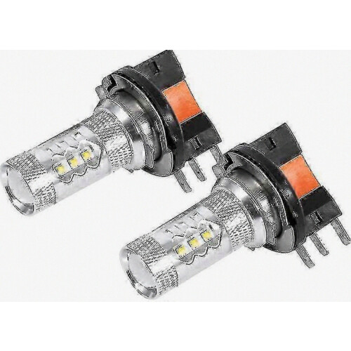 2pcs 80w H15 Led Bulbs White Car Headlight Bulbs Led Daytime Running Lights Bulb Replace
