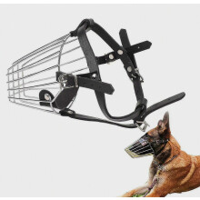 Great Dane Muzzle - Extra Large Metal Basket Muzzle, Breathable Design for Comfort and Drinking XXL