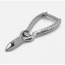 Large Heavy Duty Toe Nail Clipper for Thick Toenails, Manicure & Pedicure, Double Barrel Spring. Super Sharp Trimmer Curved Stainless S