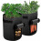 2-pack 10 Gallon Plant Grow Bag Window Covers 1