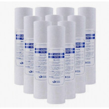 Universal 5 Micron PP Water Filter 10PCS Sediment Removal Cotton Cartridge