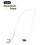 1x Thunderbolt 3 To Thunderbolt 2 Adapter Type C Cable Usb For Macbook Air Pro High Quality 1