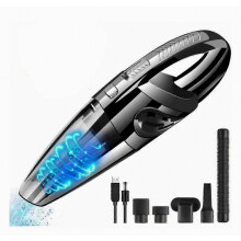Rechargeable Handheld Vacuum, Cordless Vacuum Cleaner with Strong Suction, Wet Dry Amphibious for Flexible Cleaning, USB Charge, for Ho