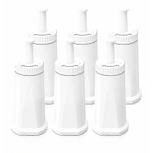 6 Pcs Coffee Machine Water Filters Compatible with Select Coffee Makers (Models:990,BES008)