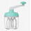 1200ml Manual Hand Cranked Egg Whisk, Rotary Egg Beater, Baking Tool 1
