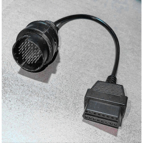 38-Pin to 16-Pin OBD2 Adapter Cable for Vehicle Diagnostics 1