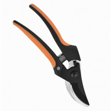Carbon Steel Blade Pruning Shears, Ergonomic, Shock-Absorbing Spring, Safety Lock, for Garden, Planting, Harvesting
