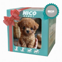 Interactive Plush Robot Puppy Toy for Kids, Realistic Walking Barking Robotic Dog