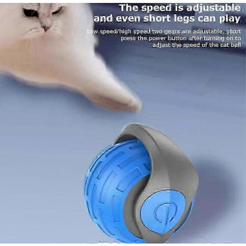 Automatic Moving Cat Toy, Interactive Cat Ball, USB Rechargeable, For Indoor Cats 1