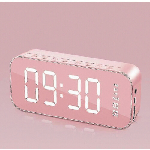 Multifunctional LED Digital Alarm Clock with Bluetooth Speaker for Bedside Desktop