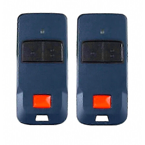 10-Pack 433.92MHz Rolling Code Garage Door Remote Control, 2-Button Handheld Transmitter, Compatible with BFT MITTO COOL C2 C4 Mitto2 M 1