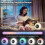 Wake Up Light light alarm clock with bluetooth speaker, alarm clock children with nig 2