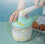 1200ml Manual Hand Cranked Egg Whisk, Rotary Egg Beater, Baking Tool 4