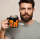 Creative Chainsaw Coffee Cup, 300ml, Resin Desktop Ornament, Funny Drinkware 2