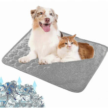 Pet Ice Silk Cooling Mat Cool Fabric Soft Pets Summer Autunm Sleeping Mattress For Dogs Cats Puppy 60* 50 Cm