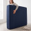 Imperial Rooms (Double (135x190cm), Navy) Satin Fitted Sheet 40cm Extra Deep Soft Stretchable Microfiber Fitted Bed Sheet 1