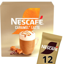 Nescafé Caramel Latte Sachets 12 x 17g | Pack of 1