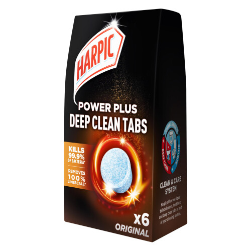 Harpic Harpic Power Plus Deep Cleaning Toilet Tablets, Original, 6 pack 1