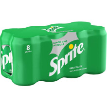 Sprite Can Zero 330 ml (Pack of 8)