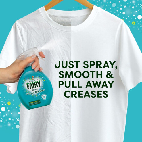 Fairy Fairy Non Bio Crease Releaser Spray 500ml 2