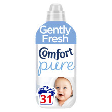 Comfort Pure Fabric Conditioner Dermatologist-Recommended and Hypoallergenic with a Gently Fresh Fragrance 31 washes (930 ml)