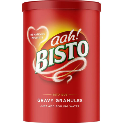 Bisto Bisto Beef Gravy Granules, 190 g Drum (1-Pack)