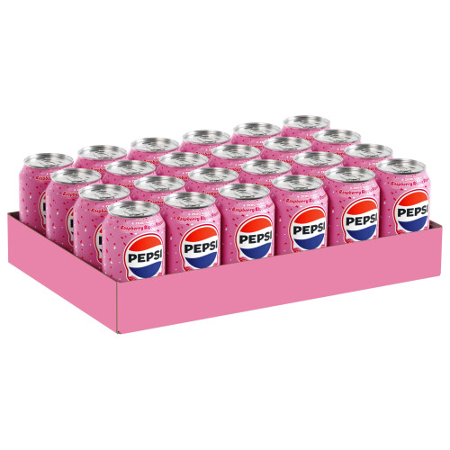 Pepsi Pepsi Raspberry Ripple Ice Cream Flavour Cola | 330ml Can | 24 Pack 2