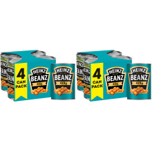 Heinz Baked Beans 4 x 415g (Pack of 2)