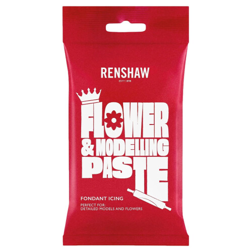 Renshaw Flower & Modelling Paste, White, 250 g (Pack of 1)