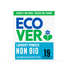 Ecover Non-Bio Laundry Powder, Lavender & Eucalyptus, 19 Washes, 950g