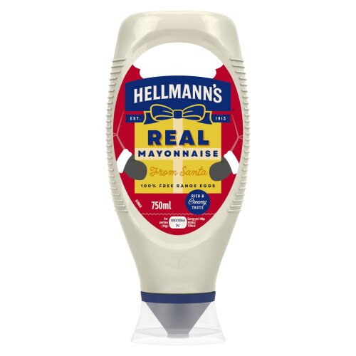 Hellmann's Real Squeezy Mayonnaise 750ml