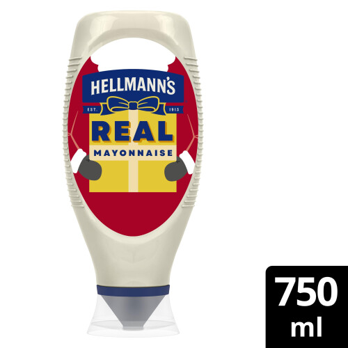 Hellmann's Real Squeezy Mayonnaise 750ml 1