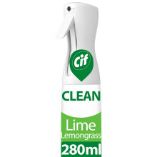 Cif Infinite Clean Lime & Lemongrass All in One Cleaner cleaning spray with probiotics technology for a long-lasting clean* 280 ml