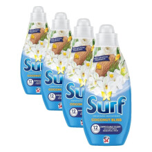 Surf Coconut Bliss Laundry Washing with a joy-infused fragrance and natural essential oils lasting up to 12 hours in wear Liquid Detergent for brilli