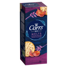 Carr's Melts Caramelised Red Onion Flavour Crackers, 150 g (Pack of 1)