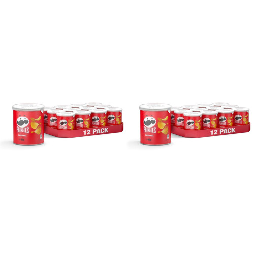 Pringles Pringles Original Potato Chips, 40g (Pack of 24)