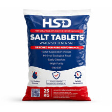 HSD Himalayan Salt Direct HSD 25 Kg Salt Tablets Water Softener Compatible to All water softner Machines 100% Genuine British salt tablets for water