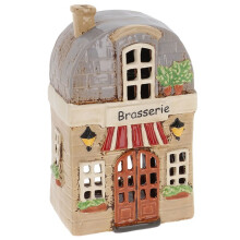 Village Pottery Brasserie French Restaurant Tealight Holder
