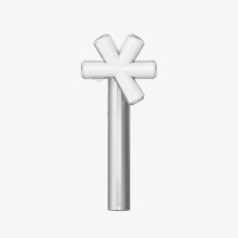 (50) I-dle Official Light Stick Ver.3 for Concerts & Fan Events - Milky Blue K-Pop Idol Merchandise, Comfortable Grip