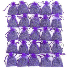Bag Of 25 Sachets Dried Lavender Flower Lavender Sachets for Drawers And Closets