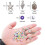 24 Soft Pottery Piece Set Soft Pottery Mixture Clay Beads Diy Making Bracelet Collar 3