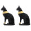 Hand Molded Decoration Egyptian Cat 3D Paper Model 2Pcs Set 4
