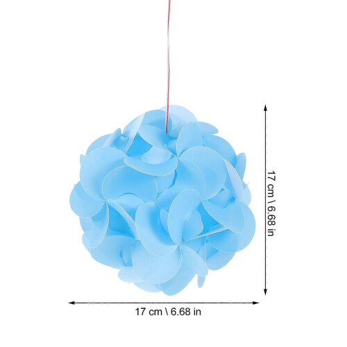 Flower Lantern DIY Puzzle Light Handheld for Kids 4Sets Assorted Colors 1
