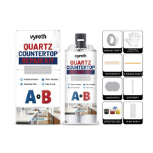(Repair kit) Quartz countertop repair kit, ceramic tile gap sealing repair, beautiful seam repair kit