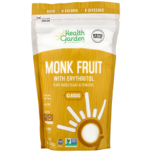 Health Garden Monk Fruit Classic All Natural Sweetener, 1 lbs, 454g