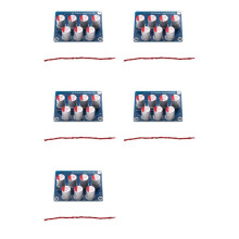 5X 4S 6A Active Equalizer Lifepo4 Li-Ion Lithium Battery Balancer  Transfer Balancing Board for 4 Strings 12V